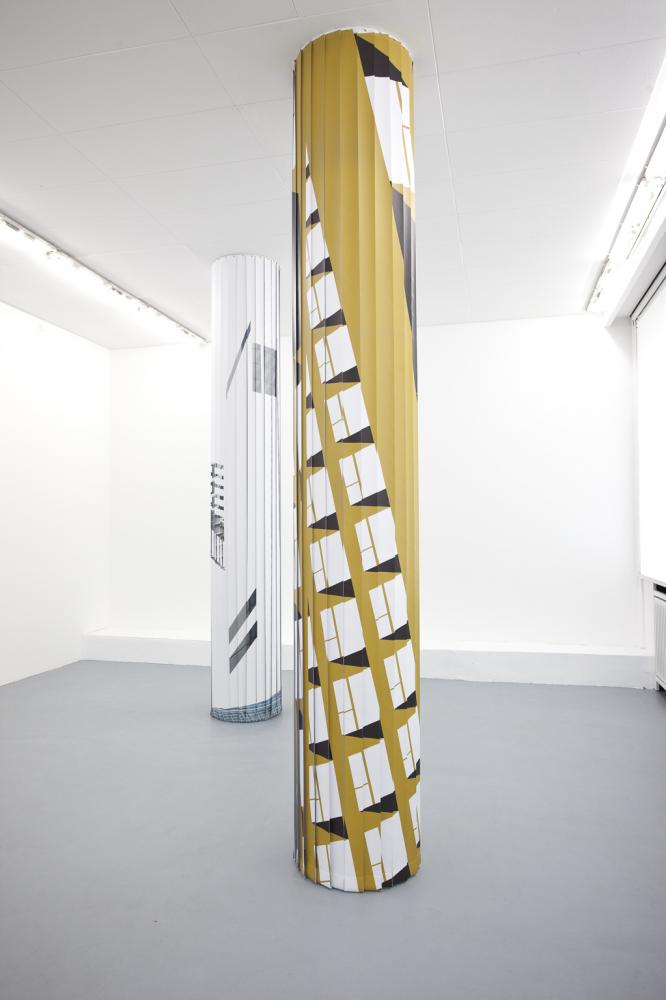 Installation View, Sandra Havlicek "jivin´ sturdy straps", basis 2013, photo: Cem Yuecetas