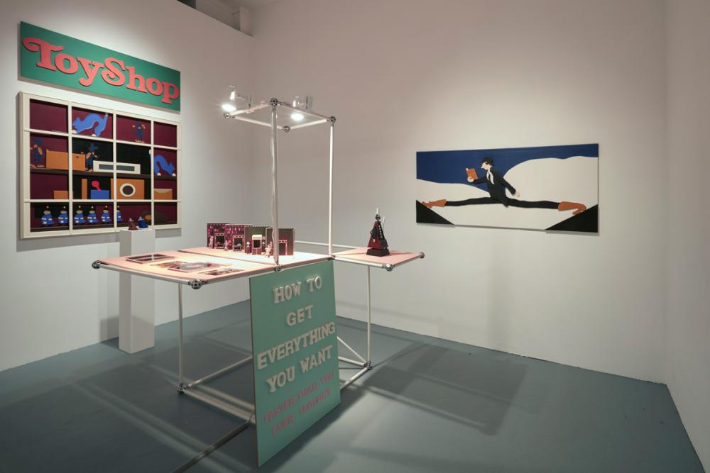 Installation View, Claus Richter - The Frankfurt Songbook, basis 2016, photo: Günther Dächert