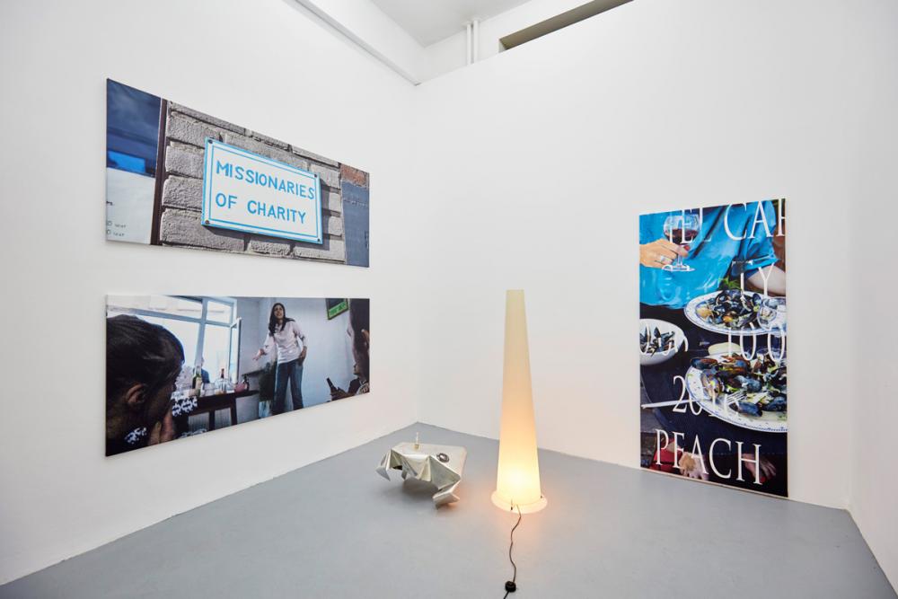 Installation View, Ghislain Amar, basis 2016, Foto: Günther Dächert