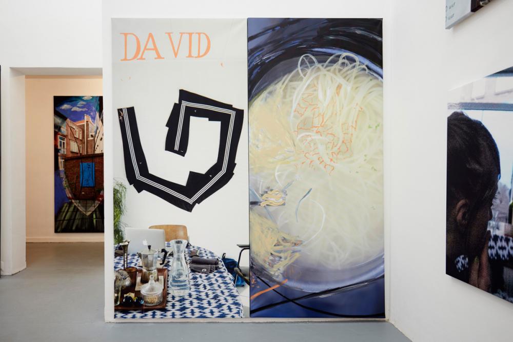 Installation View, Ghislain Amar, basis 2016, Foto: Günther Dächert