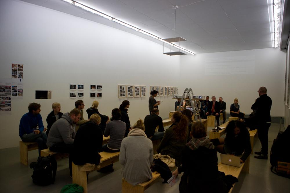 Basis Herbstprogramm, Lecture Diana Djeddi and Regula Stämpfli, photo: Cem Yücetas