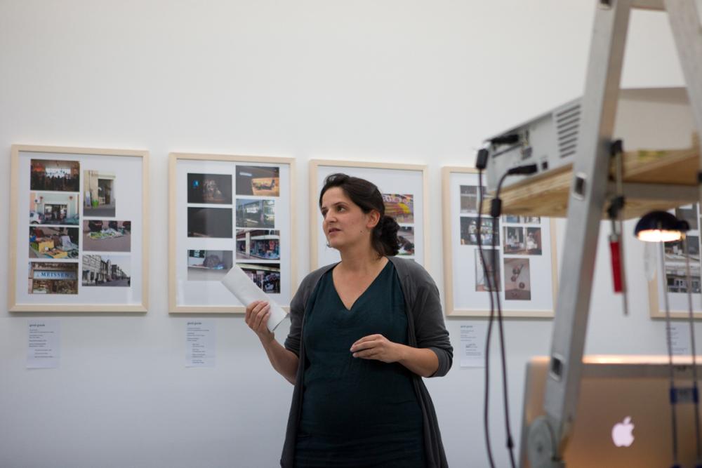 Basis Herbstprogramm, Lecture Diana Djeddi and Regula Stämpfli, photo: Cem Yücetas