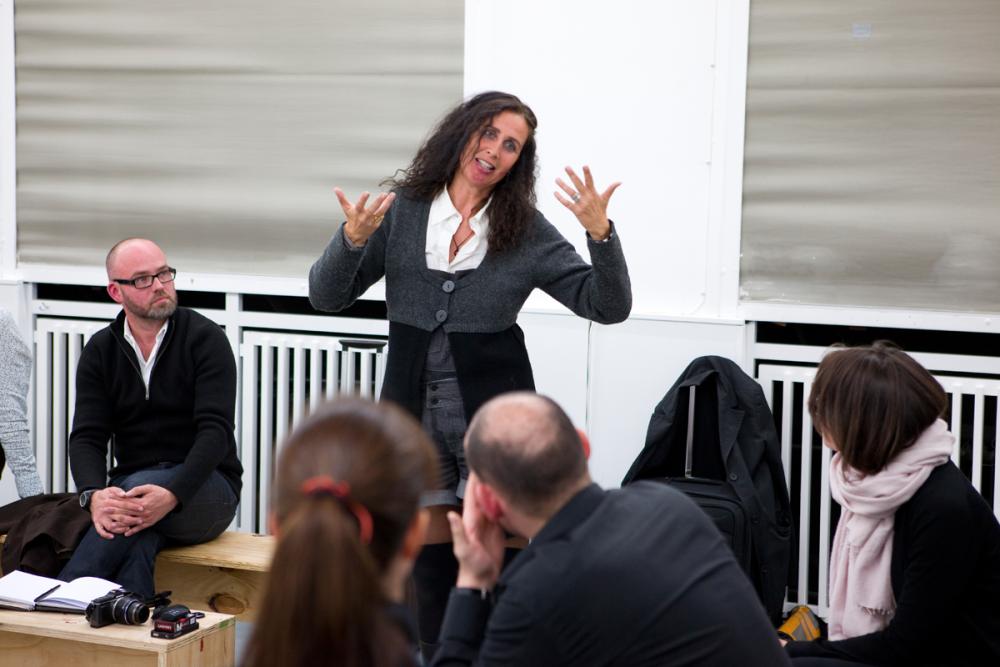 Basis Herbstprogramm, Lecture Diana Djeddi and Regula Stämpfli, photo: Cem Yücetas