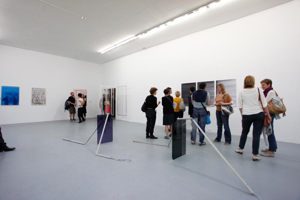 Installation view Sommerschau »Südliches Ackerland«, basis 2012, photo: Cem Yücetas