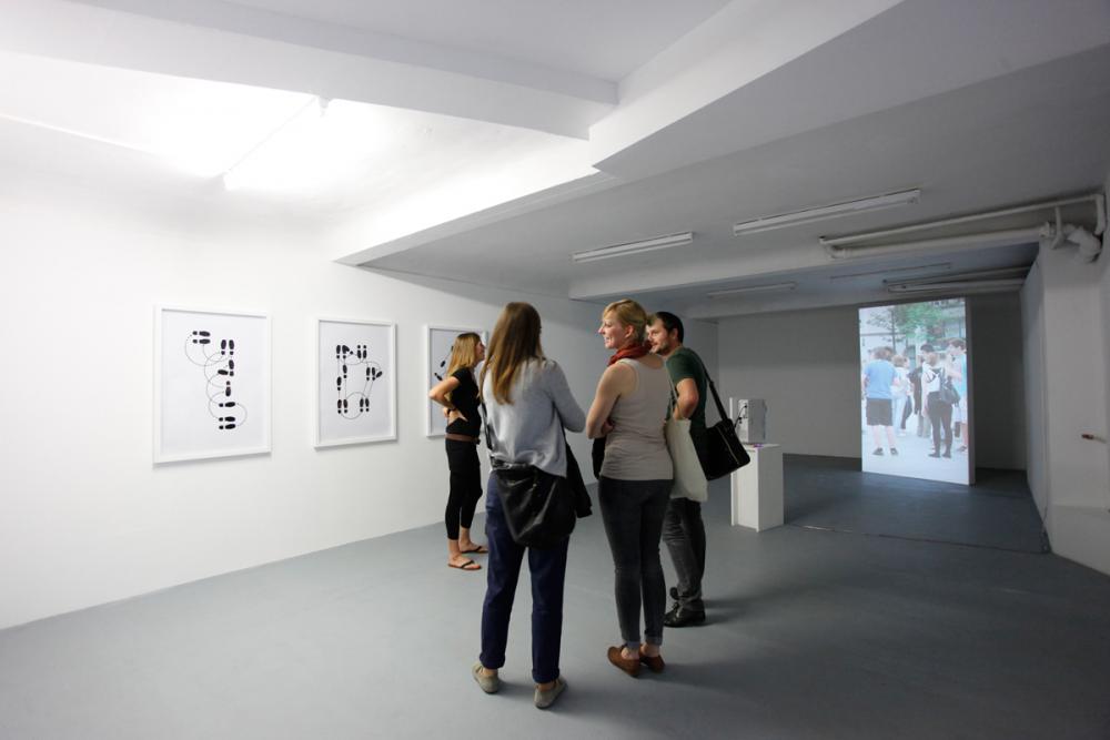 Installation view Sommerschau »Südliches Ackerland«, basis 2012, photo: Cem Yücetas