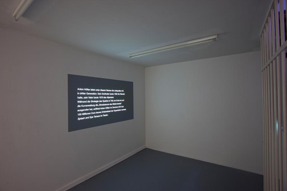 Installation view, Franz Wanner - Gift – Gegengift. Krankheitsbilder einer Stadt, basis 2014, photo: Cem Yücetas