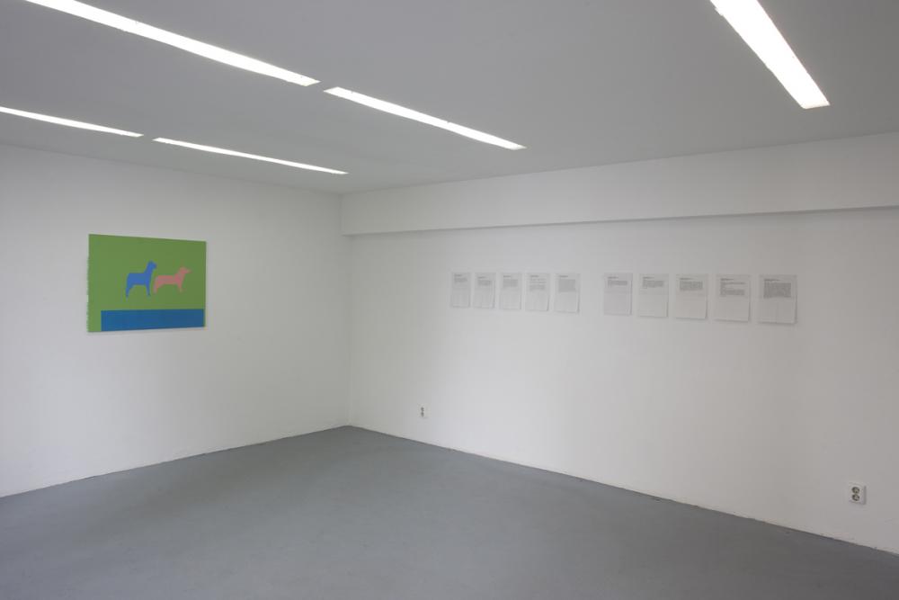 Installation view, "Practicalities (La vie matérielle)", basis 2013, photo: Cem Yuecetas