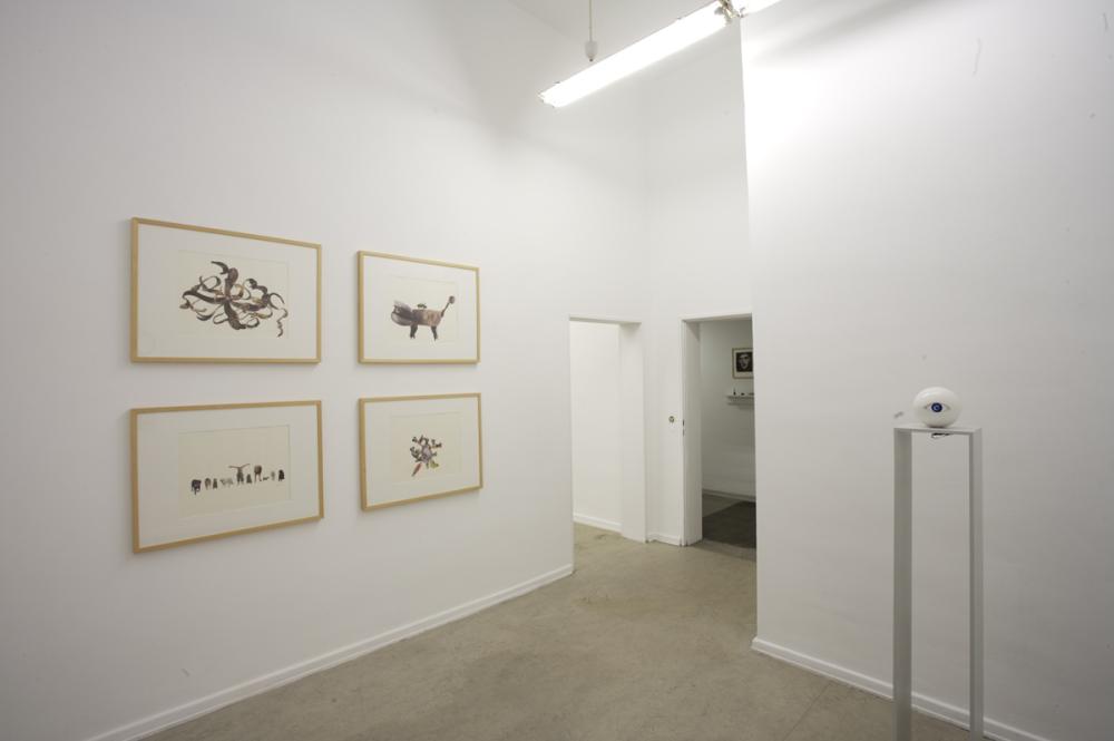 Raumansicht, Sommerschau der Studios 2008, Foto: Cem Yücetas