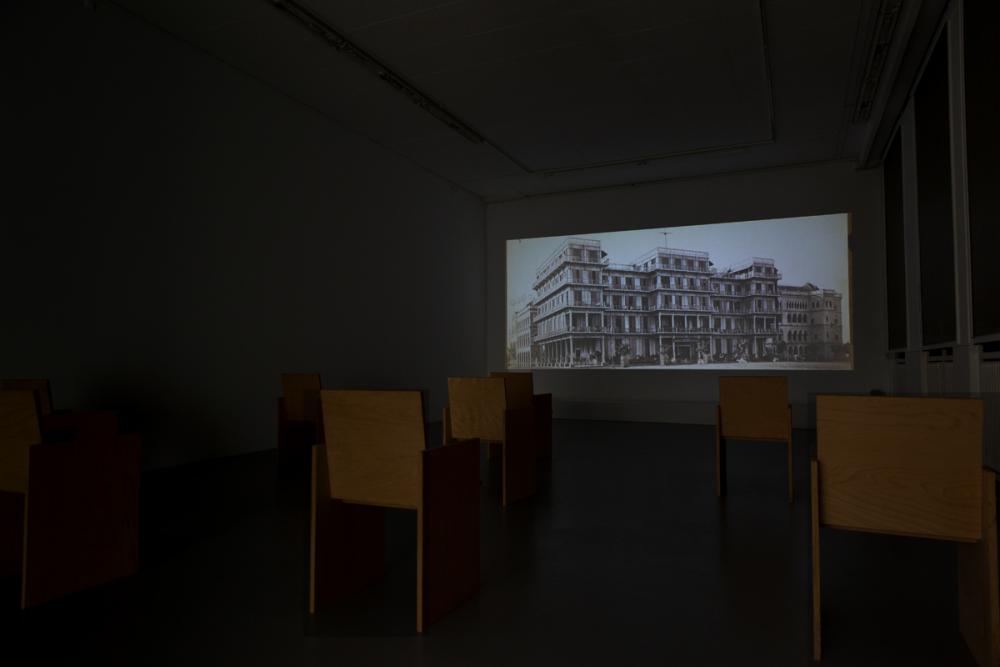 Installation view The Watson's Hotel, basis 2020, photo: Nathalie Zimmermann