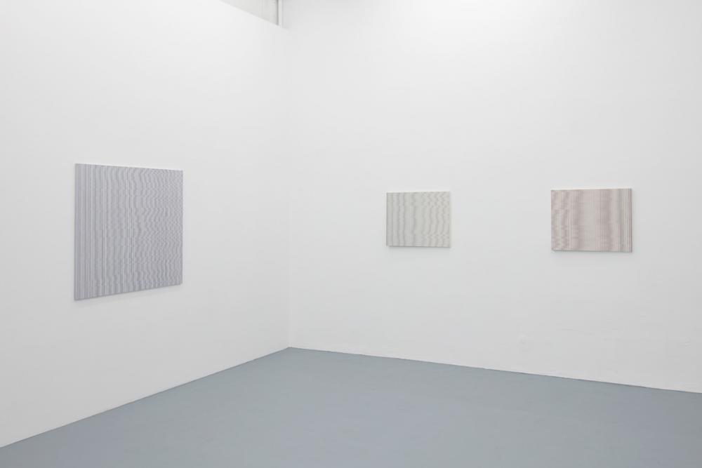 Installation view, Isabel Albrecht, basis 2017, photo: Günther Dächert