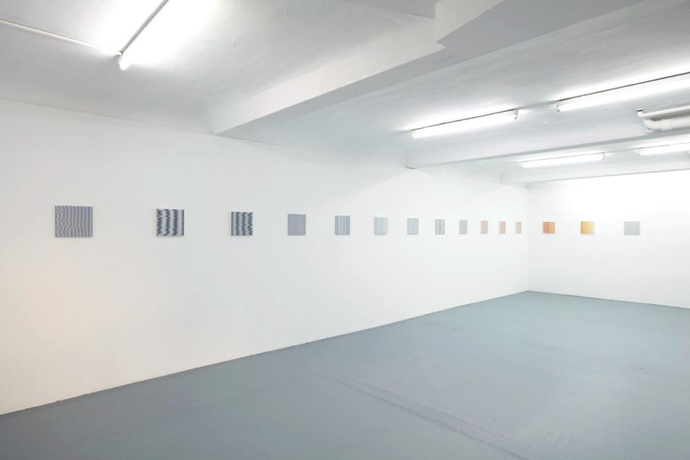 Installation view, Isabel Albrecht, basis 2017, Foto: Günther Dächert