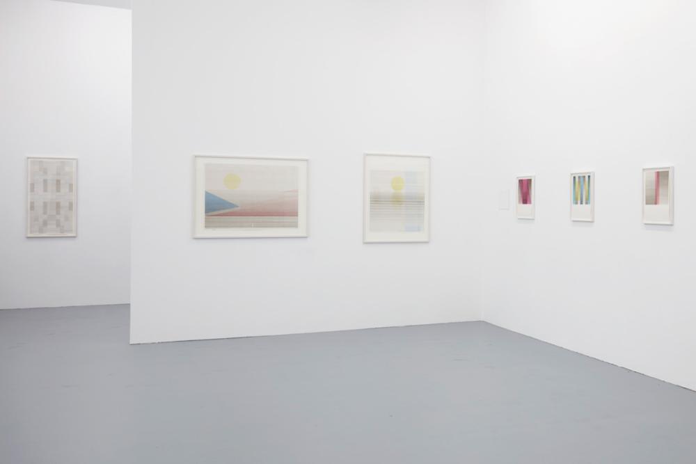 Installation view, Isabel Albrecht, basis 2017, Foto: Günther Dächert