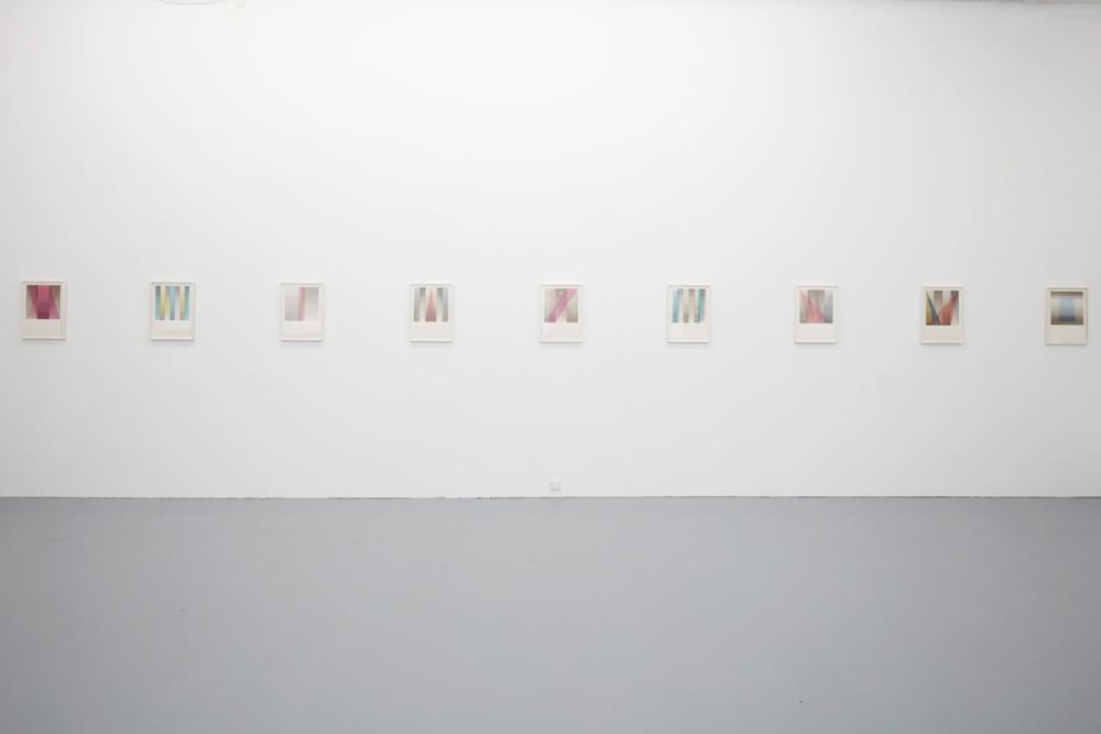 Installation view, Isabel Albrecht, basis 2017, Foto: Günther Dächert