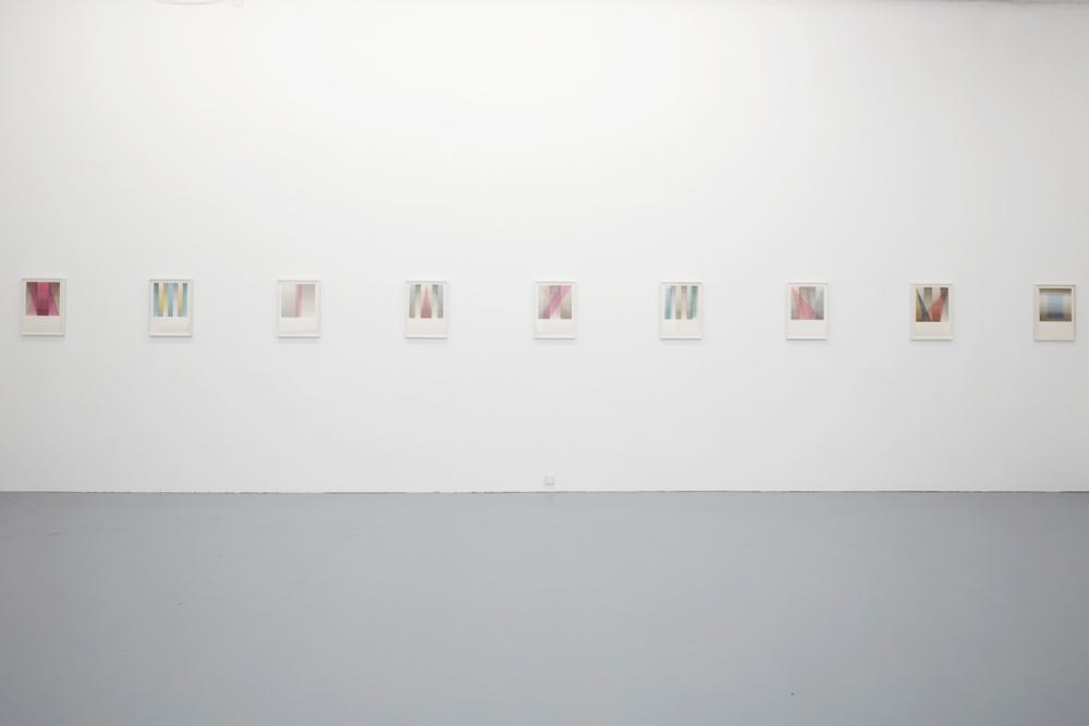 Installation view, Isabel Albrecht, basis 2017, photo: Günther Dächert