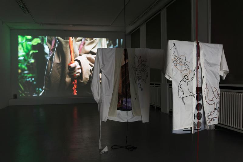 Ani Schulze; Flint House Lizard, installation view, Foto: Angelika Zinzow