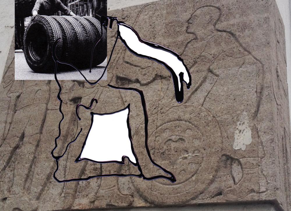 Ani Schulze, Unique Bounty, Collage,  2016