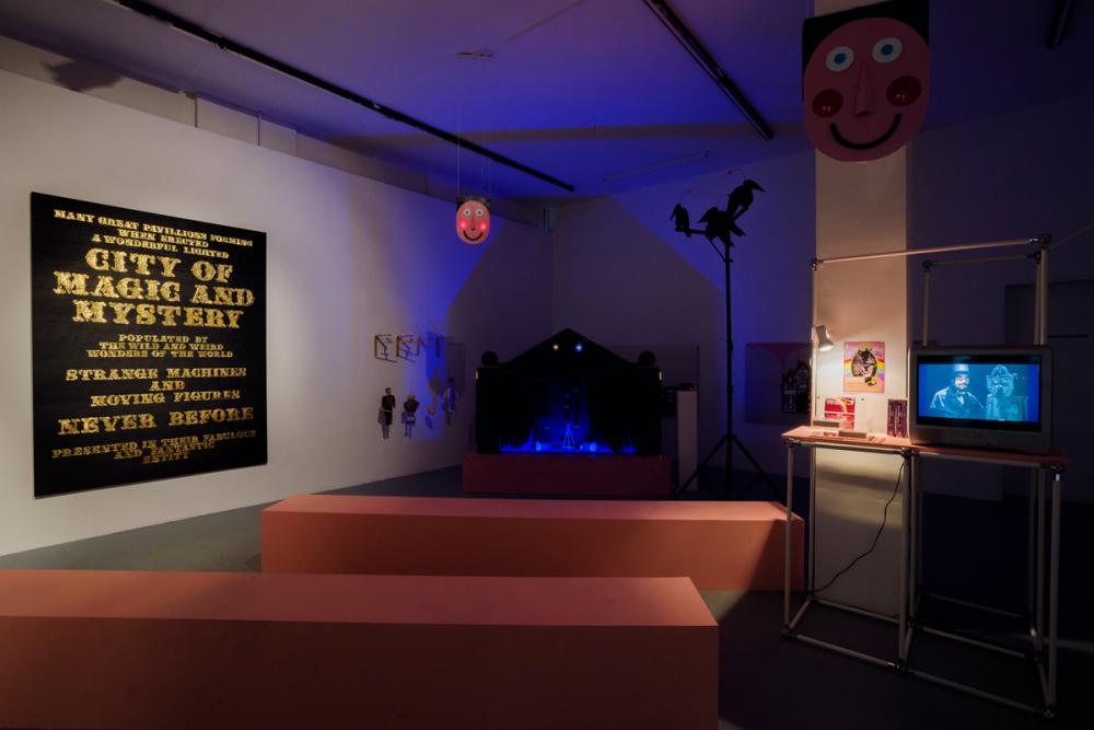 Installation View, Claus Richter - The Frankfurt Songbook, basis 2016, Foto: Katrin Binner