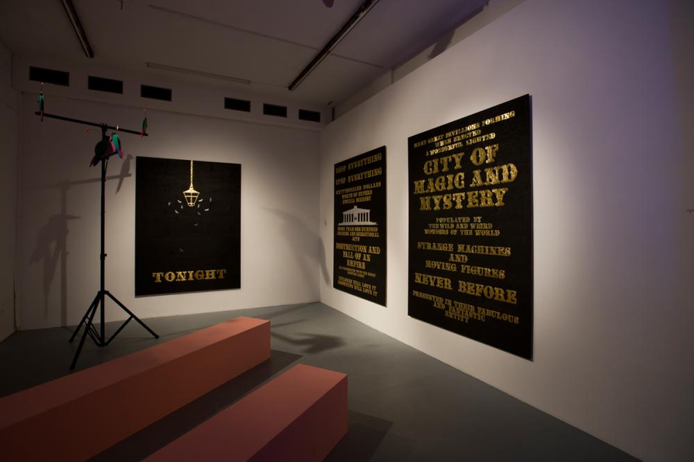 Installation View, Claus Richter - The Frankfurt Songbook, basis 2016, Foto: Katrin Binner