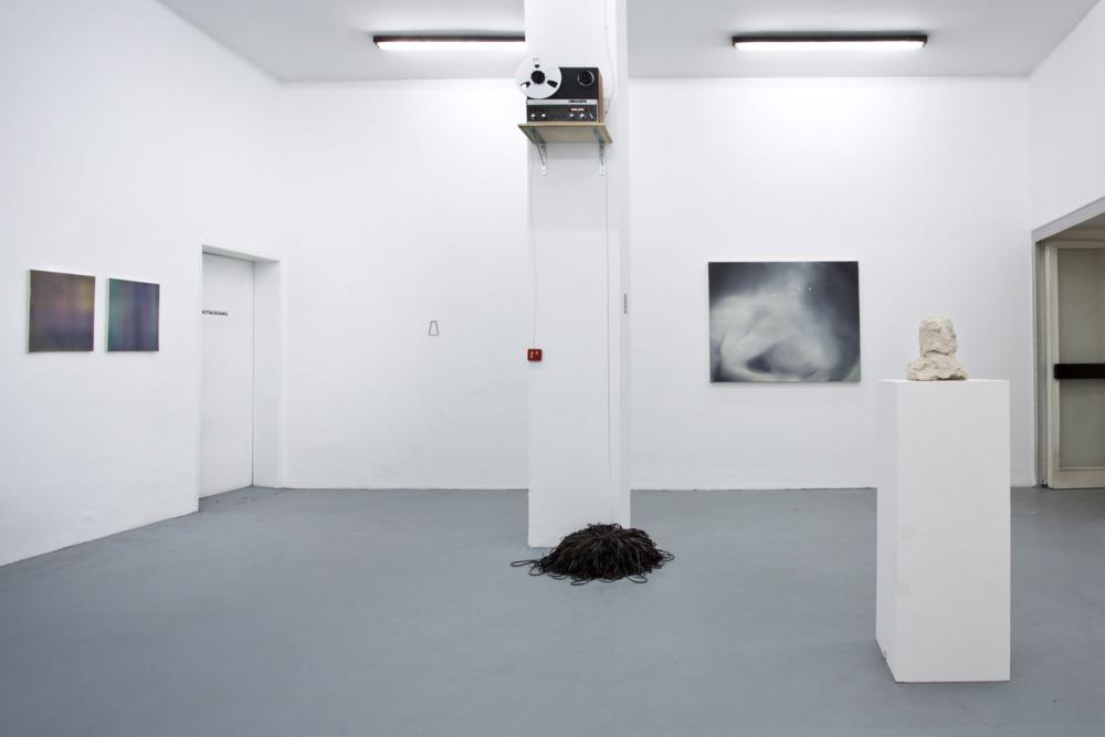 Installation view, "Practicalities (La vie matérielle)", basis 2013, photo: Cem Yuecetas
