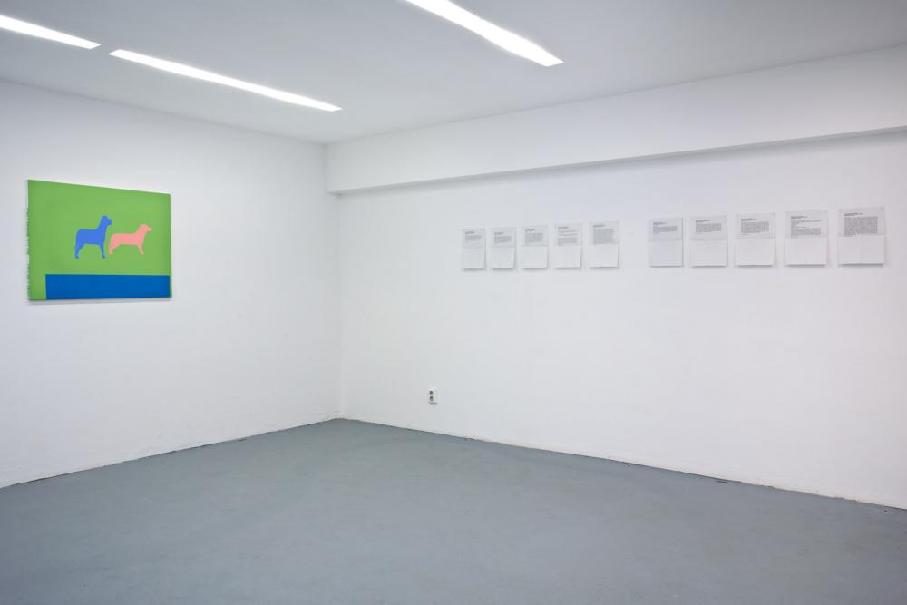 Installation view, "Practicalities (La vie matérielle)", basis 2013, photo: Cem Yuecetas