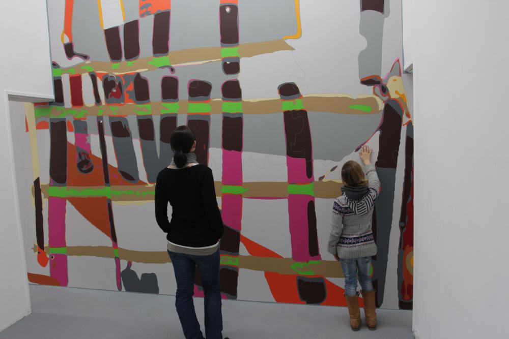 Ausstellungsansicht, Ulrich Becker, size matters, 2011, Foto: Cem Yücetas