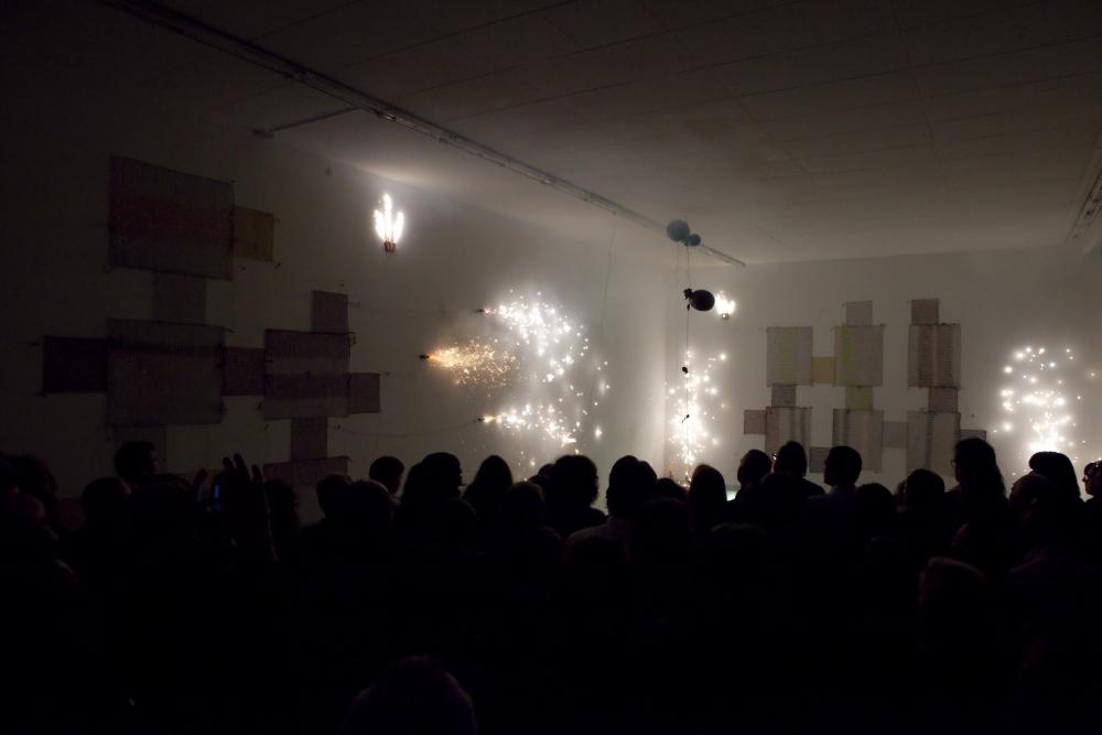 Installation view »Shadow« Sandra Kranich, 2010, photo: Diana Djeddi