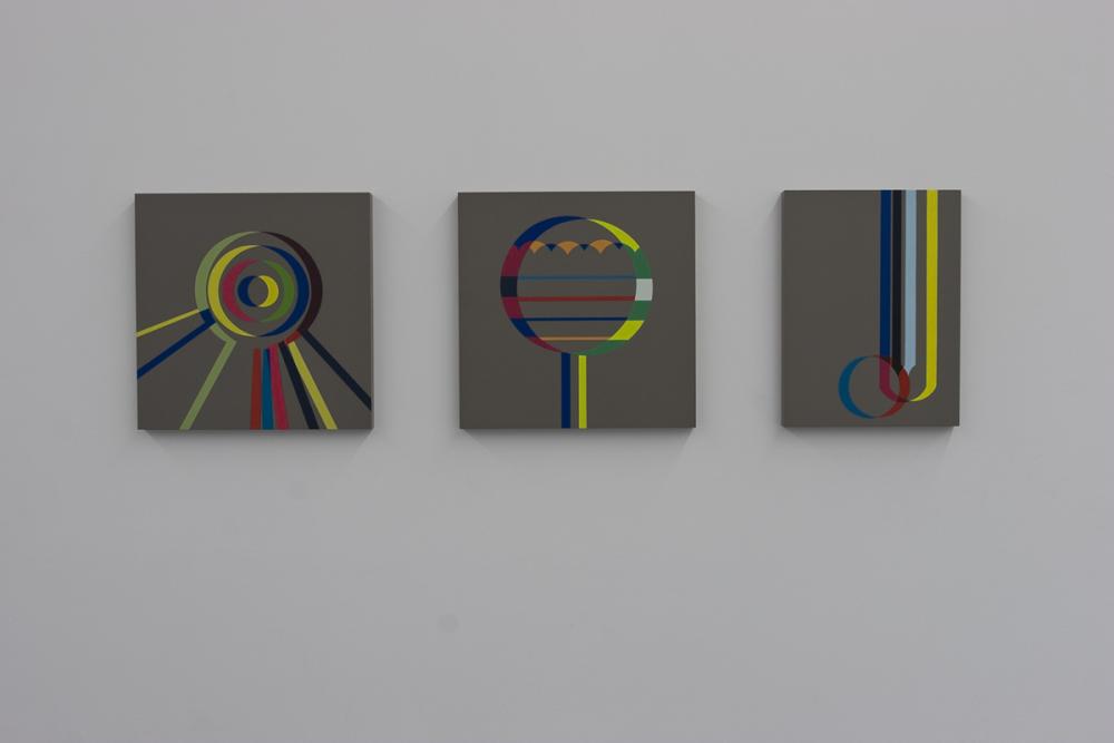 Nayon Lee, Ohne Titel, Acryl auf Holz, 2006-2007