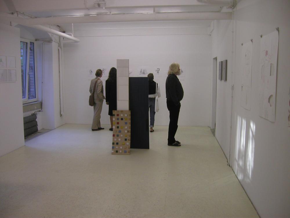 Ausstellungsansicht, Sommerschau der Studios, basis 2006