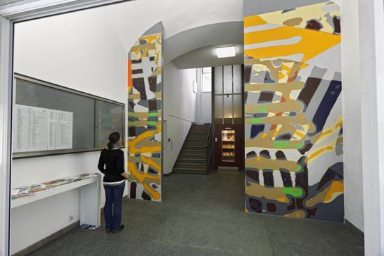 Ausstellungsansicht, Ulrich Becker, size matters, 2011, Foto: Cem Yücetas