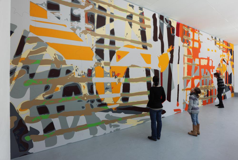 Ausstellungsansicht, Ulrich Becker, size matters, 2011, Foto: Cem Yücetas