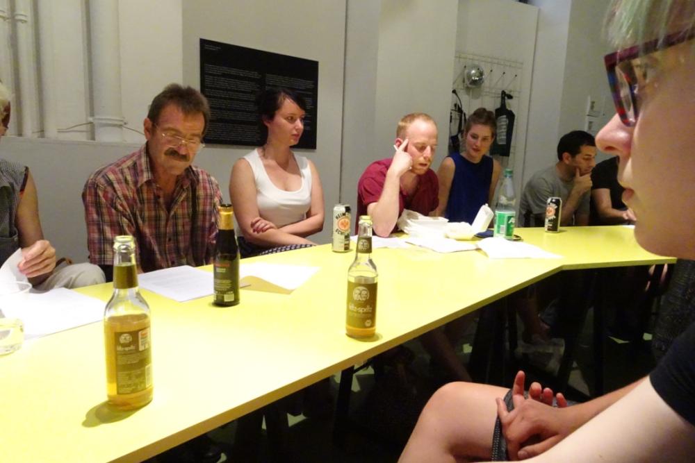 Johannes Büttner, Liefern, 2017, Performance at basis