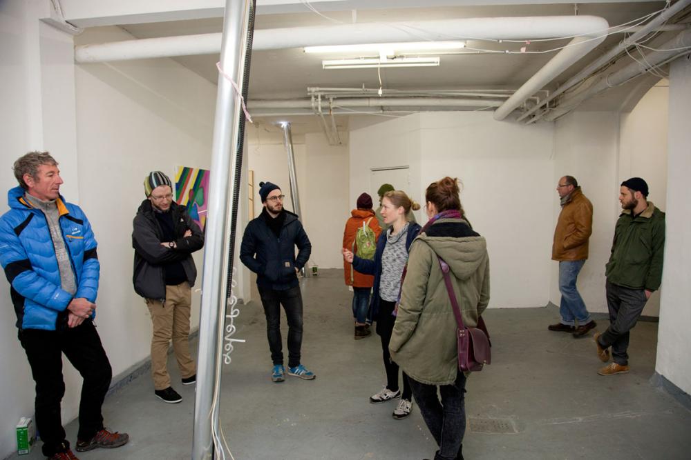 Frankfurter Ateliertage, 2014, photo: Günther Dächert