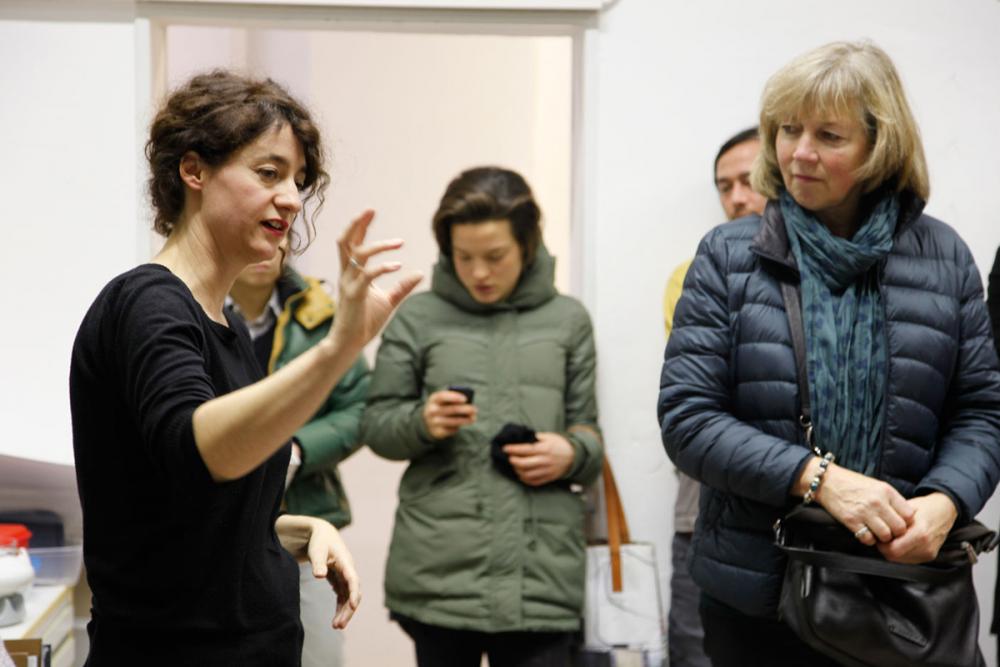 Frankfurter Ateliertage, 2014, photo: Günther Dächert