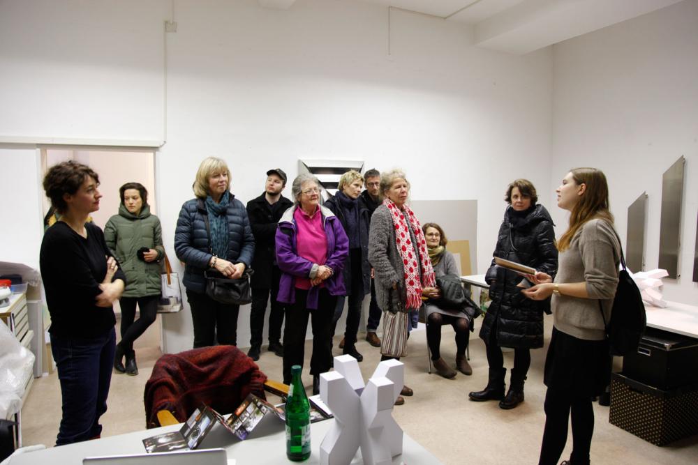 Frankfurter Ateliertage, 2014, photo: Günther Dächert