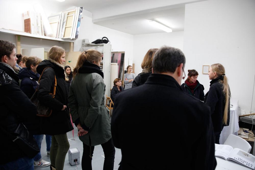 Frankfurter Ateliertage, 2014, photo: Günther Dächert