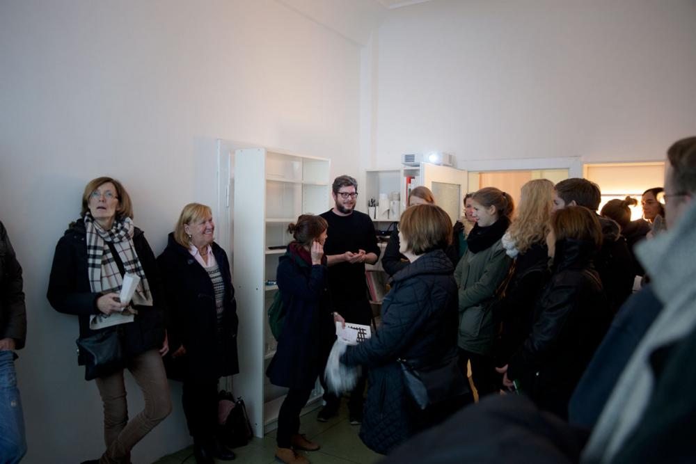 Frankfurter Ateliertage, 2014, photo: Günther Dächert