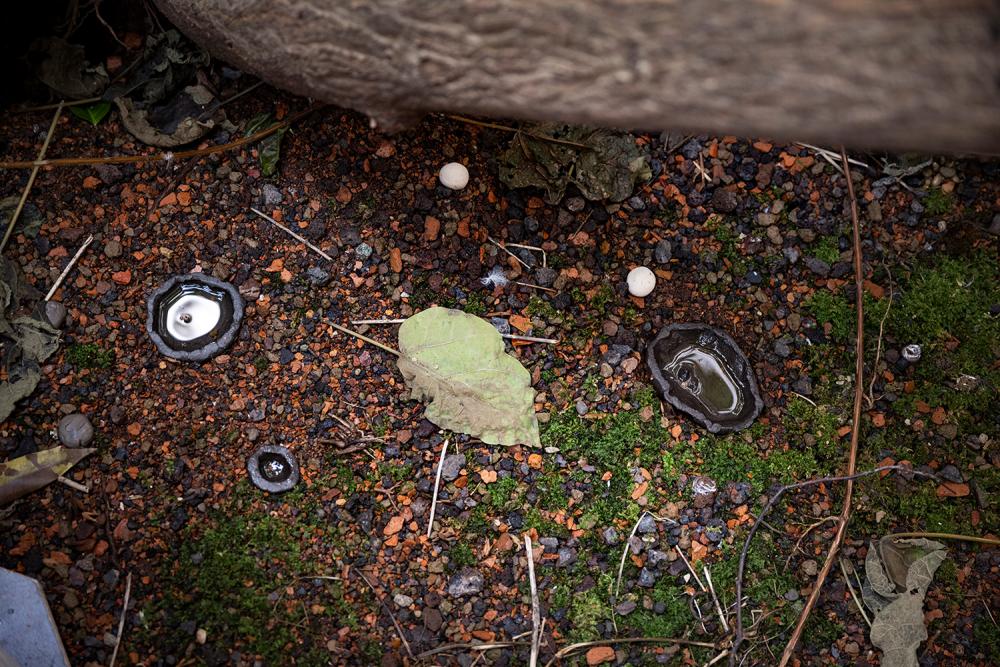 Ava Binta Giallo, Ohne Titel, 2024, gebrannte Tonelemente