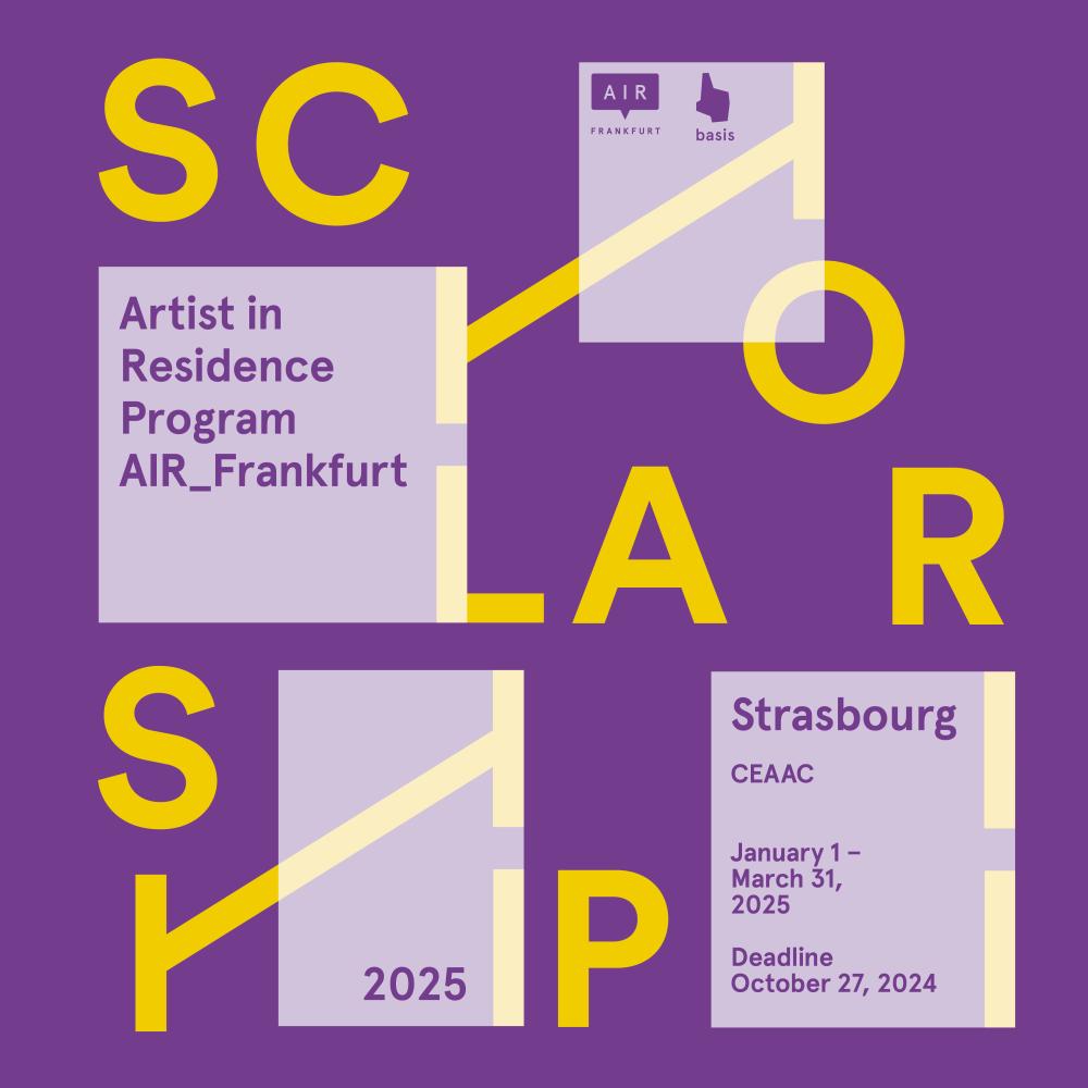 Zeitraum der Residency: 1. Januar -  31. März 2025