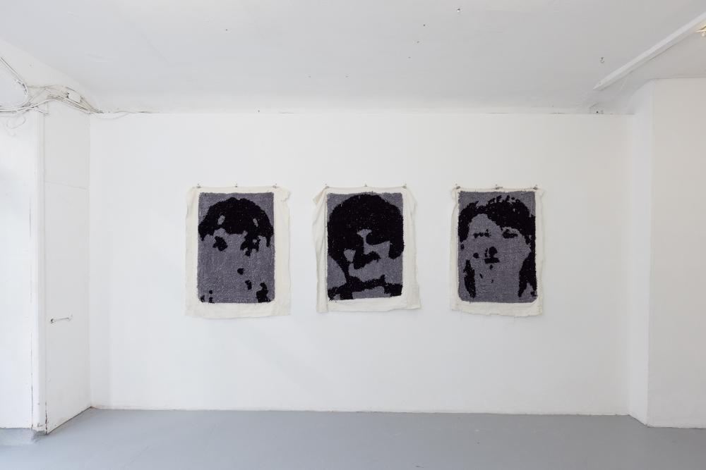 Sasha Velichko „Black „Box, 2025, basis Projektraum, photo: Bernd Euring © basis e.V.