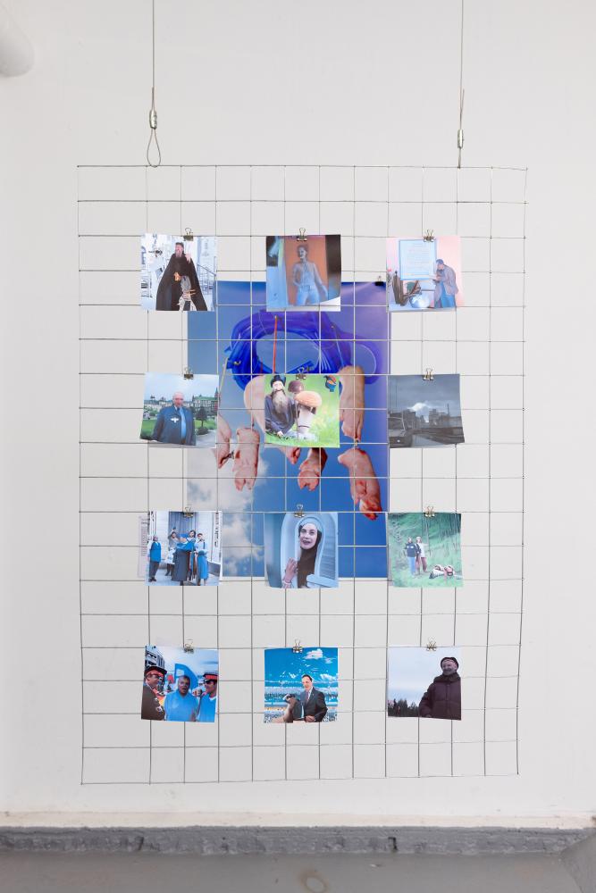 Sasha Velichko „Black „Box, 2025, basis Projektraum, photo: Bernd Euring © basis e.V.