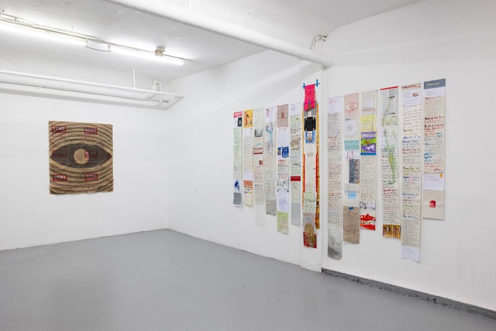 Jerome Kugan, Time is a Donut", 2024, basis Projektraum, photo: Nathalie Zimmermann © basis e.V.