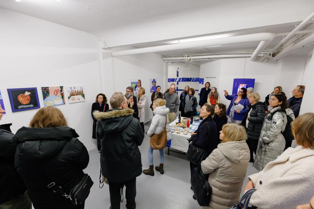 Andrea Fajgerné Dudás, MEINE FRANKFURTER KÜCHE, basis Projektraum, Frankfurt, Foto: Bernd Euring