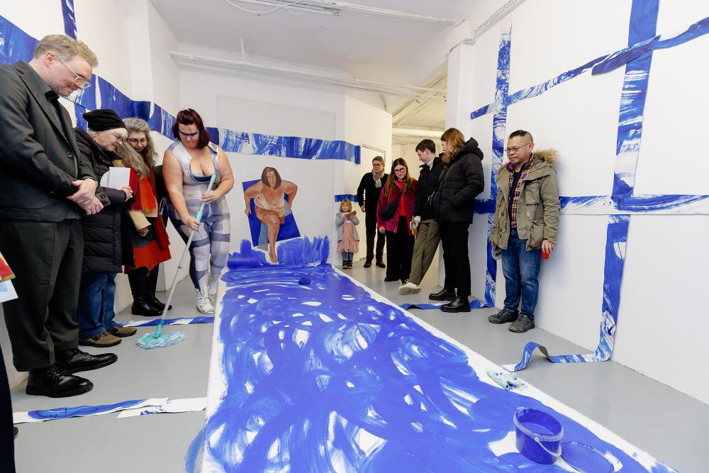 Andrea Fajgerné Dudás, MEINE FRANKFURTER KÜCHE, basis Projektraum, Frankfurt, Foto: Bernd Euring