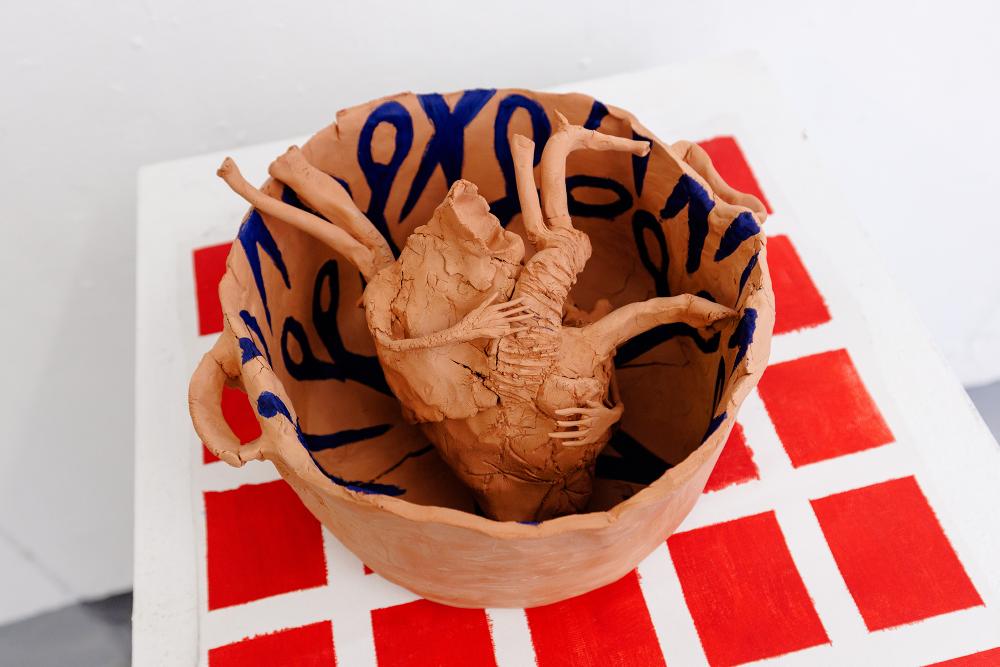 Andrea Fajgerné Dudás, MEINE FRANKFURTER KÜCHE, basis Projektraum, Frankfurt, Foto: Bernd Euring